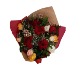 Buquê Rosas com Alstromérias Coloridas Paris - Imagem 2