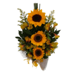 Girassol e Astromélia Arranjo Alegria - Imagem 2