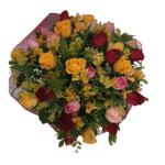 Buquê Maravilha Rosas Coloridas - Imagem 2