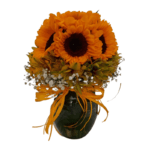 Buquê Sucesso de Girassóis na Jarra