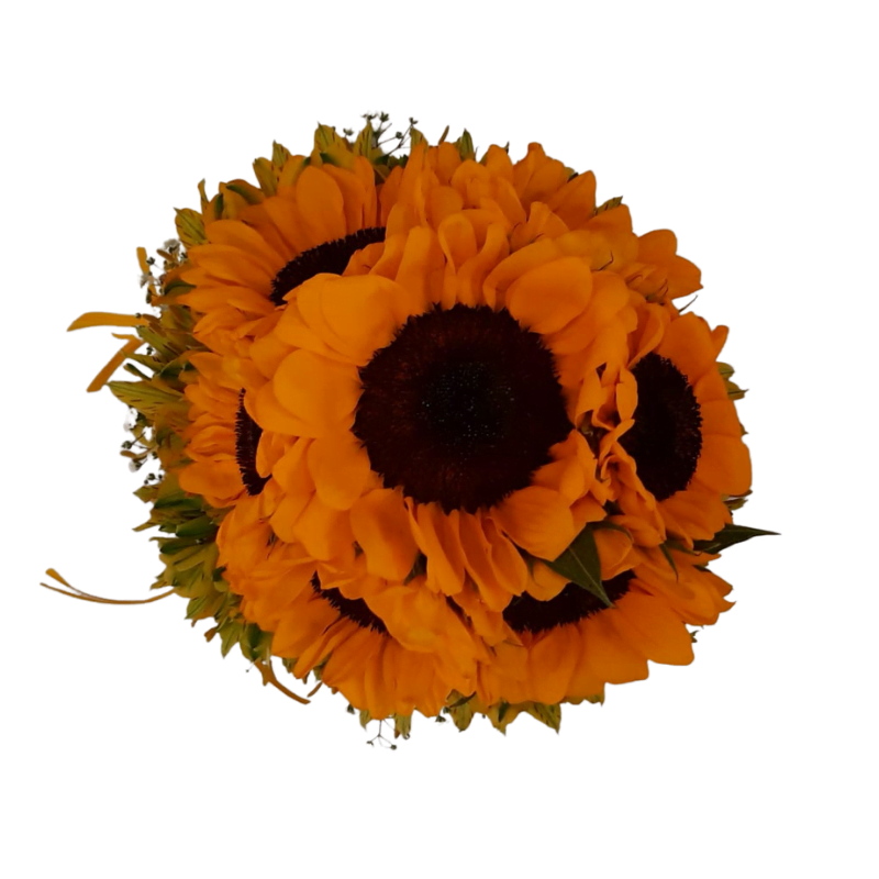 8 Buquê Sucesso de Girassóis na Jarra - Imagem 2
