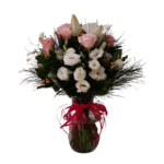 Jarra Maravilha, Lírios, Rosas e Lisianthus