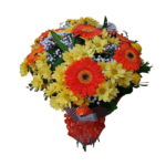 Buquê Verão Intenso – Flores de Campo com Gérberas - Imagem 2